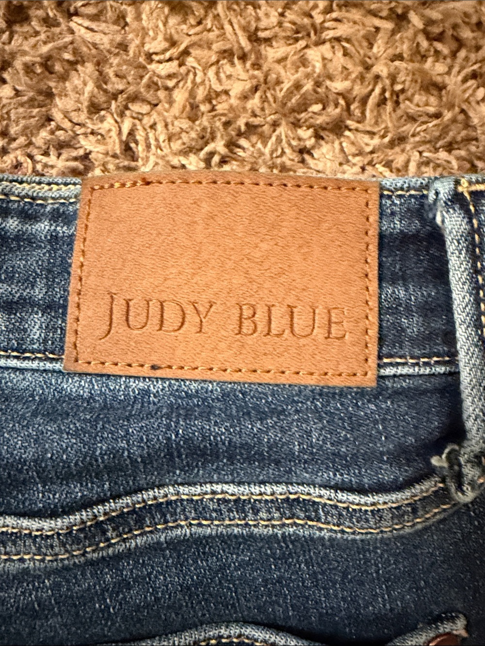 Judy Blue women’s wide leg 90’s fit Dark Blue Denim Jeans - Picture 2 of 6